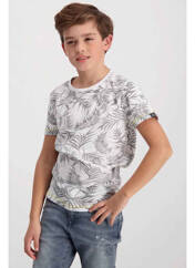 T-shirt blanc CARS JEANS pour garçon seconde vue