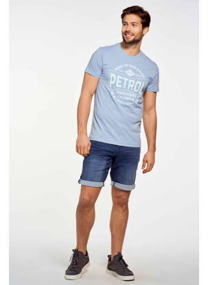Short bleu CARS JEANS pour homme