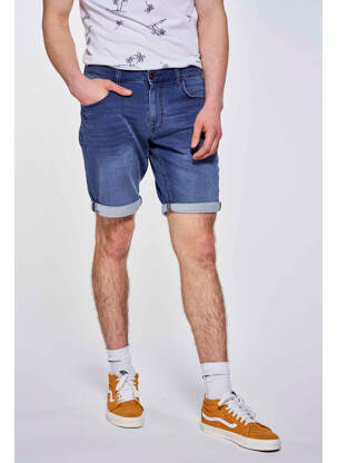 Short bleu CARS JEANS pour homme