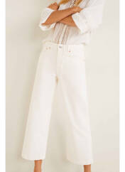 Jeans coupe large blanc MANGO pour femme seconde vue