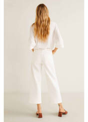 Jeans coupe large blanc MANGO pour femme seconde vue