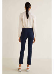 Pantalon chino bleu MANGO pour femme seconde vue