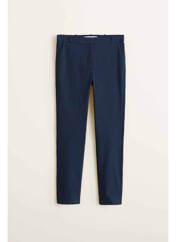 Pantalon chino bleu MANGO pour femme seconde vue