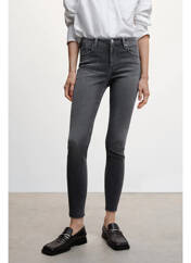 Jeans skinny gris MANGO pour femme seconde vue