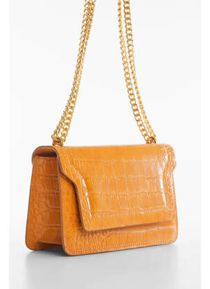 Sac jaune MANGO femme