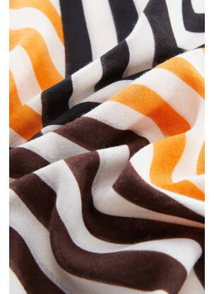 Foulard beige MANGO femme