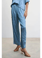 Pantalon flare bleu MANGO pour femme seconde vue