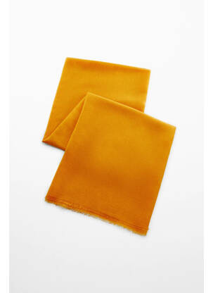 Echarpe jaune MANGO femme