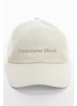 Casquette beige MANGO femme