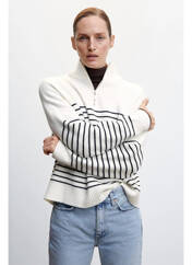 Pull col roulé bleu MANGO pour femme seconde vue