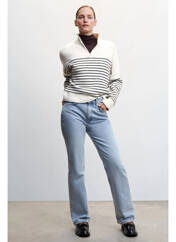 Pull col roulé bleu MANGO pour femme seconde vue