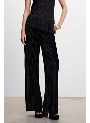 Pantalon large noir MANGO femme
