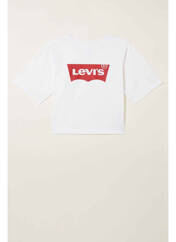 T-shirt blanc LEVIS pour fille seconde vue