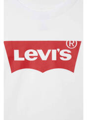 T-shirt blanc LEVIS pour fille seconde vue