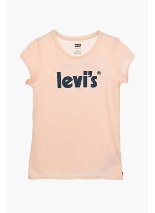 T-shirt orange LEVIS pour fille