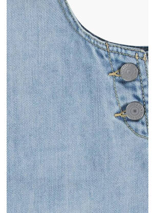 Robe courte bleu LEVI'S fille