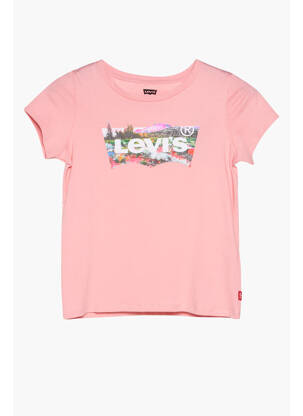 T-shirt rose LEVIS pour fille