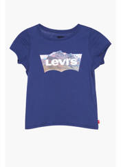 T-shirt bleu LEVIS pour fille seconde vue