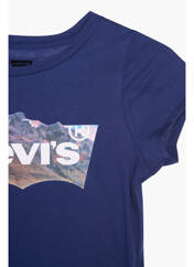 T-shirt bleu LEVIS pour fille seconde vue