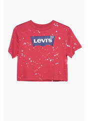 T-shirt rouge LEVIS pour fille seconde vue