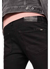 Jeans coupe slim noir G STAR pour homme seconde vue