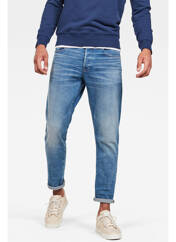 Pantalon droit bleu G STAR pour homme seconde vue