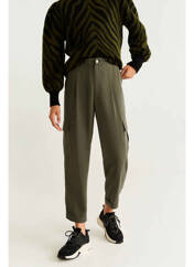 Pantalon cargo vert MANGO pour femme seconde vue