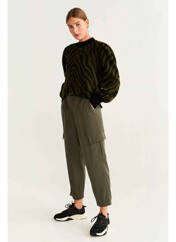 Pantalon cargo vert MANGO pour femme seconde vue