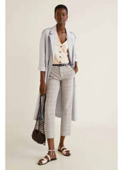 Pantalon 7/8 beige MANGO pour femme seconde vue