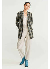 Pantalon chino beige MANGO pour femme seconde vue
