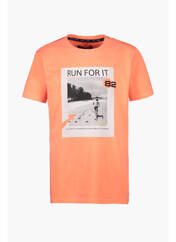 T-shirt orange CARS JEANS pour garçon seconde vue