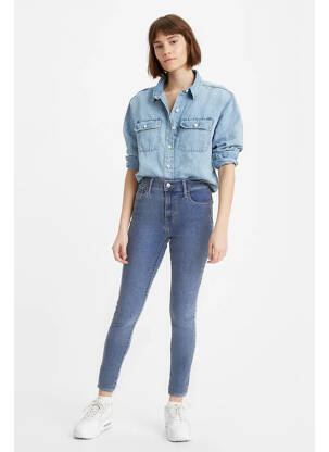 Jeans skinny bleu LEVI'S femme