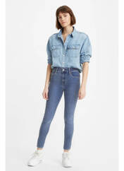 Jeans skinny bleu LEVIS pour femme seconde vue