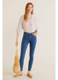 Jeans skinny bleu MANGO femme