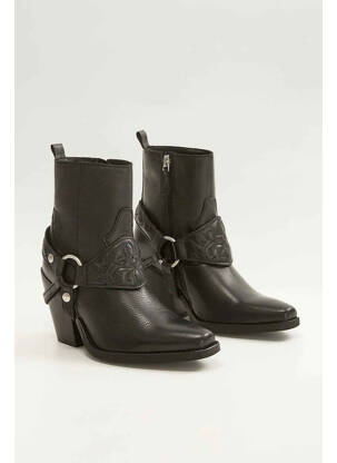 Bottines/Boots noir MANGO femme