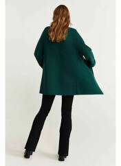 Gilet manches longues vert MANGO pour femme seconde vue