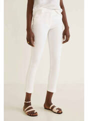 Pantalon 7/8 blanc MANGO pour femme seconde vue