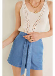 Short bleu MANGO pour femme seconde vue