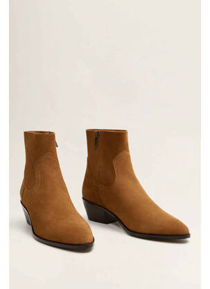 Bottines/boots marron MANGO femme