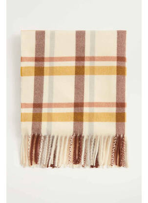 Echarpe marron MANGO pour femme