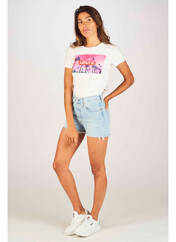 Short bleu LEVIS pour femme seconde vue