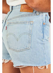 Short bleu LEVIS pour femme seconde vue