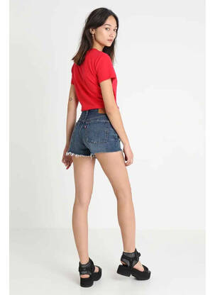 Short bleu LEVIS femme