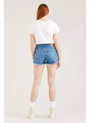 Short bleu LEVIS pour femme seconde vue