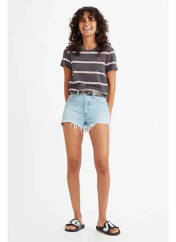 Short bleu LEVIS pour femme seconde vue