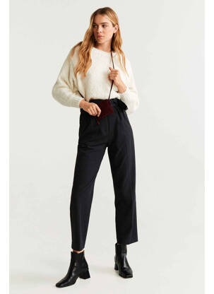 Pantalon flare gris MANGO femme
