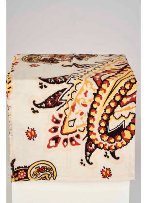 Foulard jaune MANGO femme