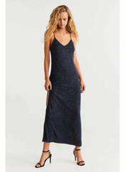 Robe longue bleu MANGO pour femme seconde vue