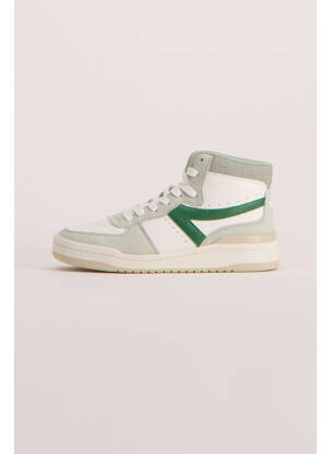 Baskets vert ZEB STYLE LAB  femme