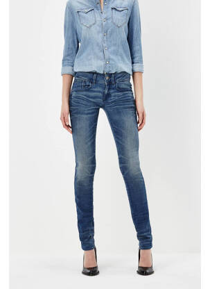 Jeans skinny bleu G STAR femme
